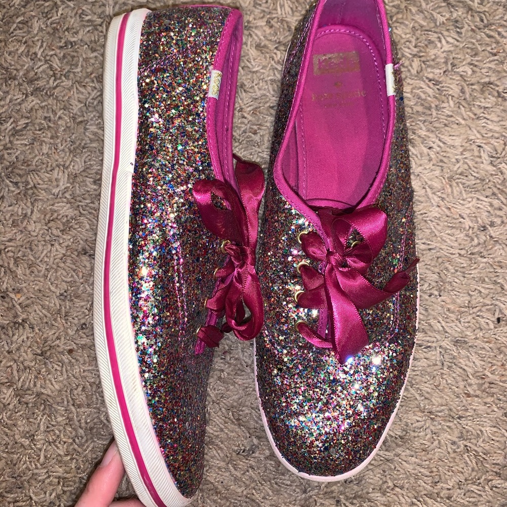 Kate Spade Glitter Keds